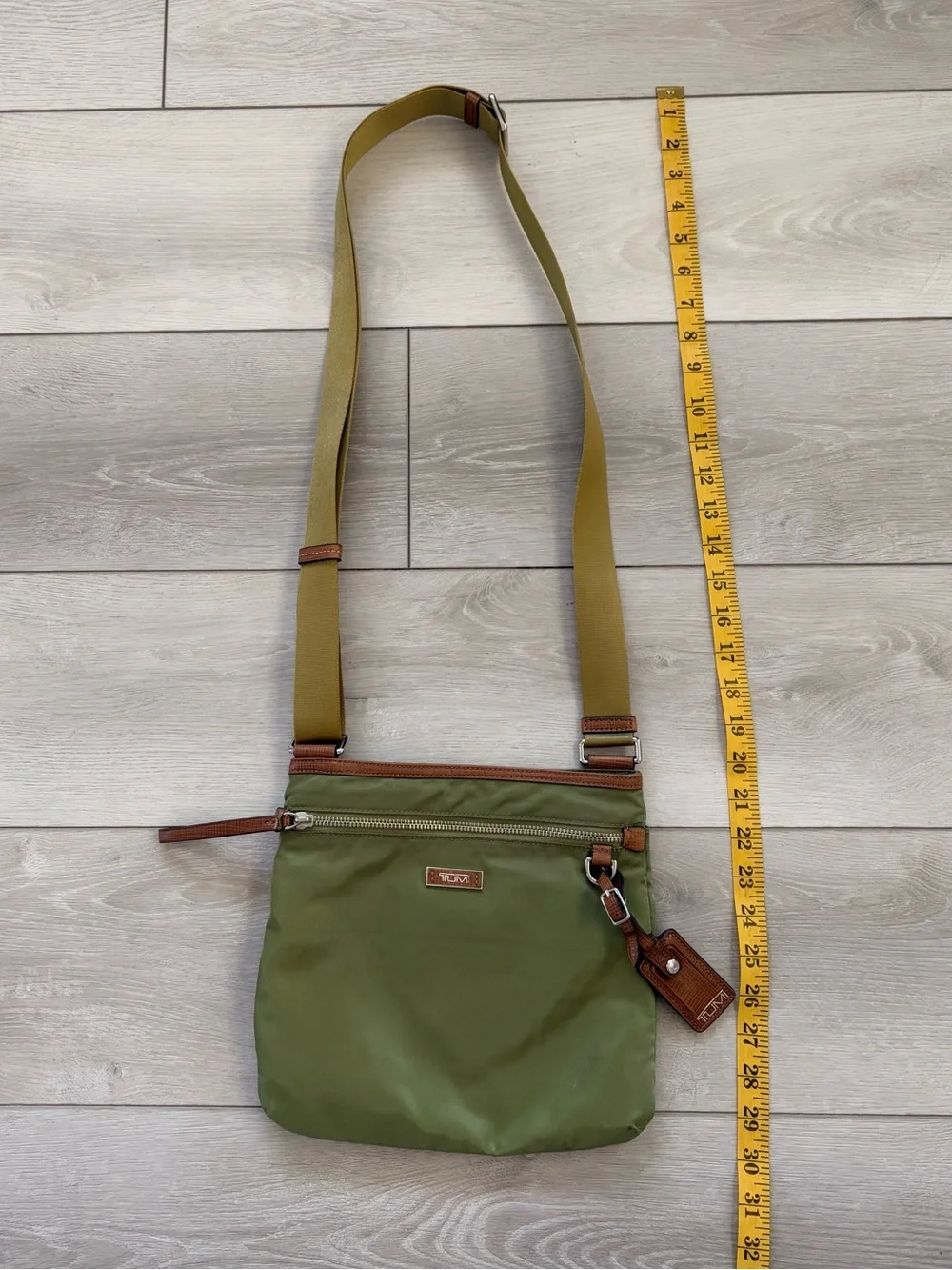 Tumi Voyageur Capri Crossbody Bag with Leather Trim